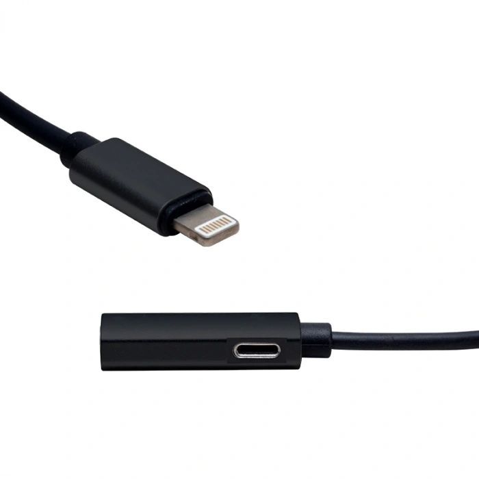 TYPE-C LİGHTNİNG TO ŞARJ VE KULAKLIK ÇEVİRİCİ KABLO (5047)