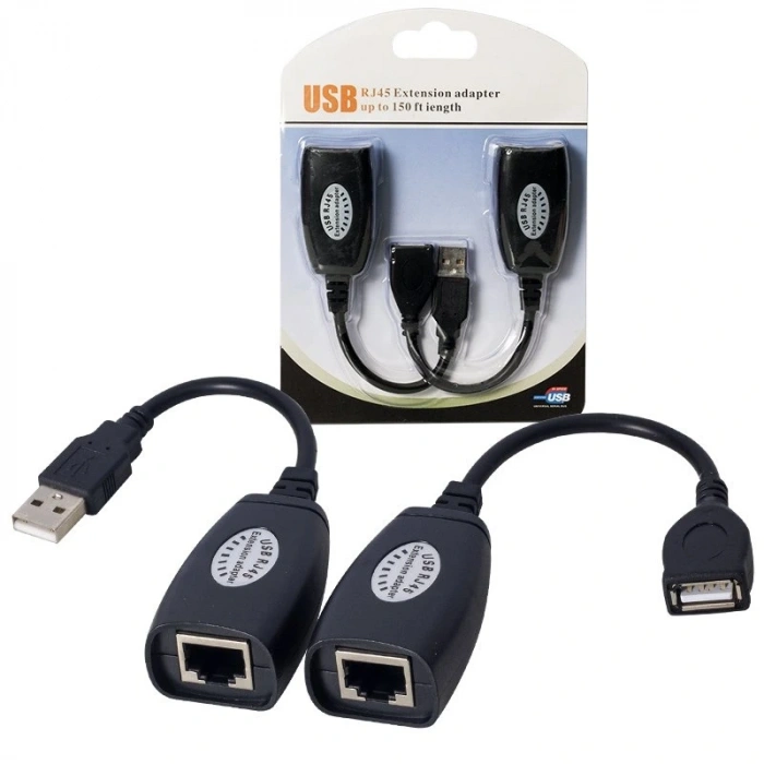 USB RJ 45 50 METRE UZATMA KABLOSU EXTENDER (5047)