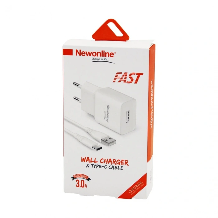 USB - TYPE-C EV BAŞLIK - KABLO SET HIZLI 3.0A NW-USBTOC-SET (5047)