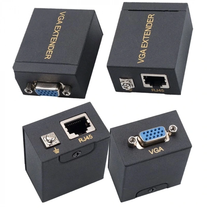 VGA TO CAT5/CAT6 60 METRE VGA EXTENDER UZATICI (5047)