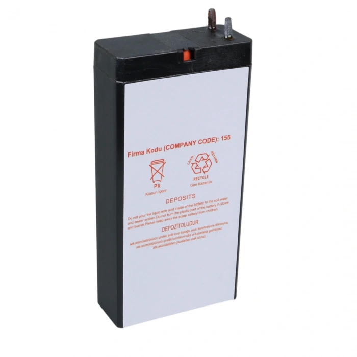 YOKOHAMA YH-42.3 4 VOLT - 2.3 AMPER KURU AKÜ (50 X 100 X 22 MM) (5047)