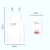 120W USB Hızlı Type C Uçlu Kablolu Şarj Aleti (5047)