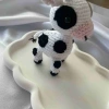Amigurumi Anahtarlık  El Yapımı İnek 12 cm