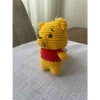 Amigurumi Anahtarlık  El Yapımı Pooh 8 cm
