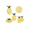 Dekoratif Pilli Pineapple Ananas Pilli Şerit Led Işık (1 Metre) (5047)