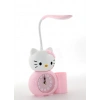 Hello Kitty Masa Lambası Saat Ve Kalemlik Alk2584