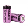 SUNKKO IFR 3.2 VOLT 400 MAH 16340 ŞARJ EDİLEBİLİR PİL  (TEKLİ) (5047)