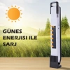 T2 58 LEDLİ SOLAR VE POWERBANK ÖZELLİKLİ IŞILDAK (5047)