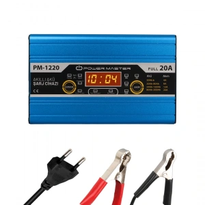 12 VOLT MAX 20 AMPER LCD EKRANLI AKÜ ŞARJ CİHAZI (5047)