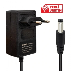 19 VOLT - 1.58 AMPER 5.5*1.7 UÇLU YERLİ ÜRETİM PRİZ TİPİ NOTEBOOK ADAPTÖR (5047)