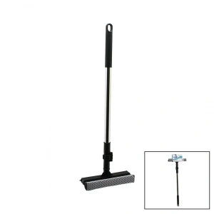 2İN1 BAŞLI=ÇEKPAS - FİLE KAPLI SÜNGER ÇOK AMAÇLI YÜZEY TEMİZLİK MOP - CAMSİL KİLİTLİ UZAYAN METAL SAP=56-94CM (5047)