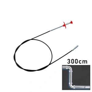 300CM YAYLI - KISKAÇ LAVABO - GİDER VB.TEMİZLEME - ÇOK AMAÇLI ÇUBUK (5047)