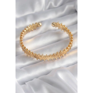 316L Çelik Gold Renk Dorika Model Kadın Bileklik