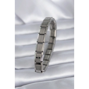 316L Çelik Gümüş Renk Yazılı Nomination Model Kadın Bileklik