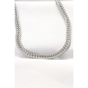 316L Çelik Silver Renk Balık Sırtı Zincir Kolye