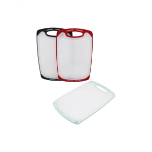 31X20CM  KÜÇÜK  PLASTİK  KESİM PANOSU  KAYMAZ SİLİKON KENARLIK - 10MM KALINLIK (5047)