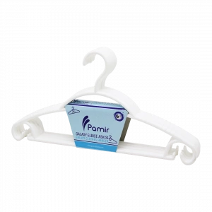 6 PARÇA  PLASTİK GALAXY ELBİSE ASKISI (5047)