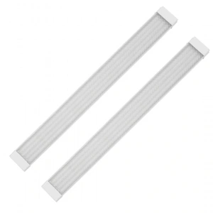 60W 120 CM KRİSTAL BEYAZ LED BANT ARMATÜR 6500K  (2Lİ PAKET) (5047)