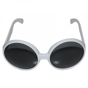 80 li Yıllar Beyaz Renk Nostalji Yeşilçam Parti Gözlüğü (5047)