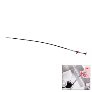 90 CM YAYLI LAVABO - GİDER TEMİZLEME KISKAÇ ÇUBUK (5047)