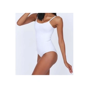 Beyaz Kancalı Dikişsiz Korse - 755