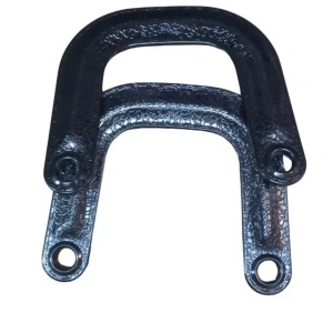 Çanta Sapı Nal Model Siyah 13 cm