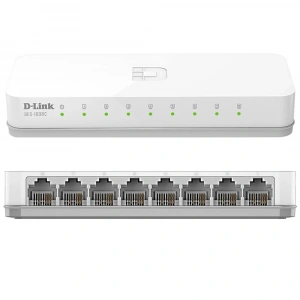 D-LINK DES-1008C 10/100 MBPS 8 PORT ETHERNET SWITCH (5047)
