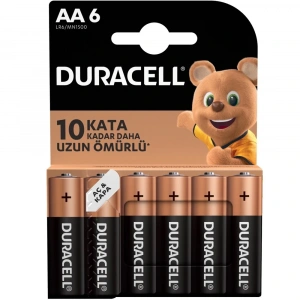 DURACELL AA KALEM PİL (6LI) PAKET FİYAT (5047)