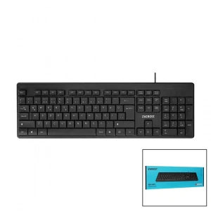 EVEREST KB-1002  USB KABLOLU  KLAVYE  Q KALVYE  130CM KABLO (5047)
