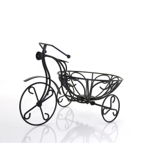 Ferforje Dekoratif Bisiklet Çiçeklik St00077