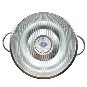 METAL KULPLU ÇELİK TEL SEPET SÜZGEÇ 23CM (5047)