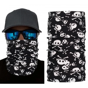 Motorcu Boyunluk Baf Buff Bandana 25x48 cm Model 1 (5047)