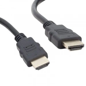 PLASTİK DÜZ SİYAH 50 CM POŞETLİ HDMI KABLO (5047)