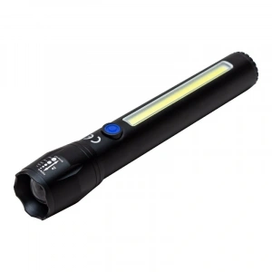 ŞARJ EDİLEBİLİR ZOOMLU COB LED EL FENERİ (5047)