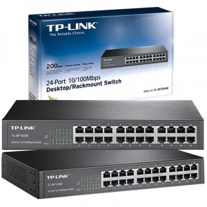 TP-LINK TL-SF1024D 24 PORT 10/100 MBPS SWITCH (5047)