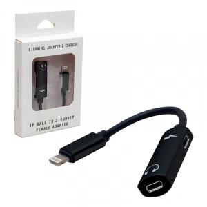 TYPE-C LİGHTNİNG TO ŞARJ VE KULAKLIK ÇEVİRİCİ KABLO (5047)