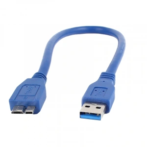 USB 3.0 MAVİ 30 CM DATA MICRO USB KABLOSU (5047)