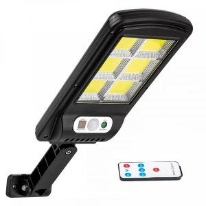 W756-6 HAREKET SENSÖRLÜ 3 MODLU UZAKTAN KUMANDALI 6 COB LEDLİ SOLAR LAMBA (5047)