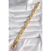 316L Çelik Gold Renk Unisex Bileklik