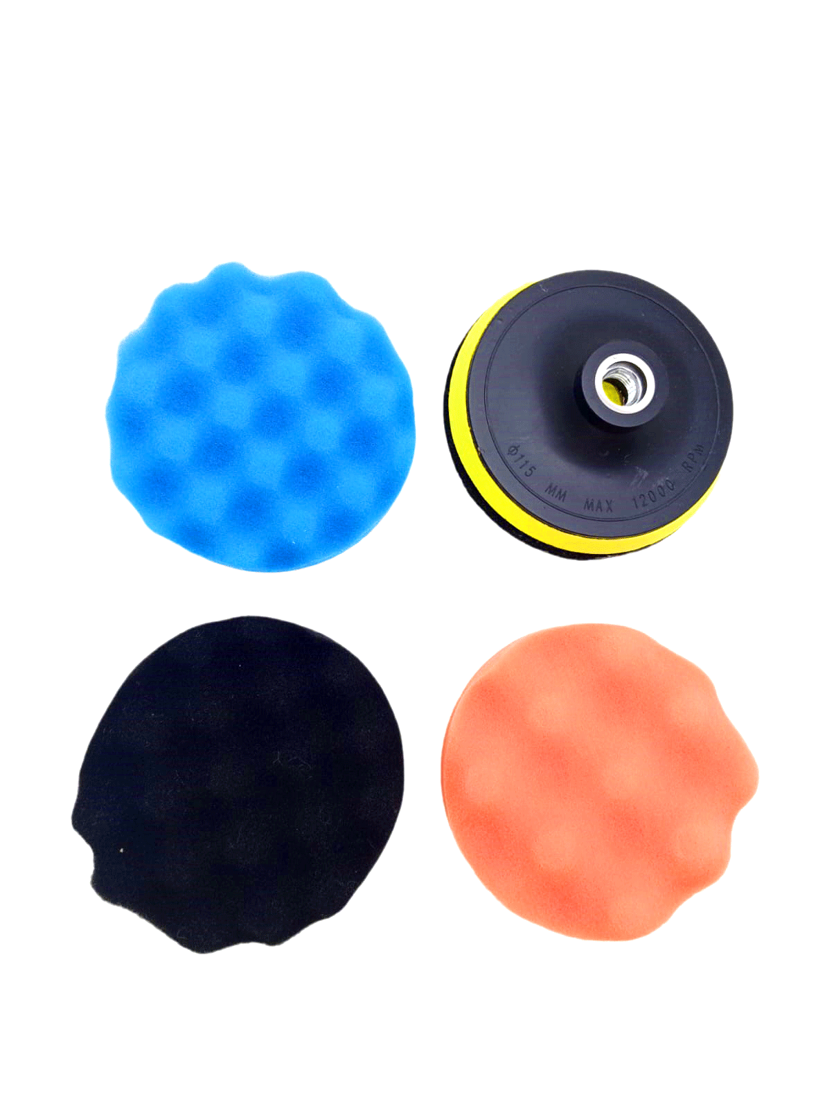 115 MM 9 PARÇA  POLİSAJ SÜNGER SETİ (5047)