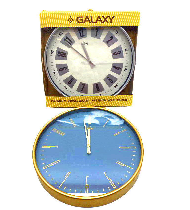 PREİMUM DEKORATİF MİX DUVAR SAATİ (5047)