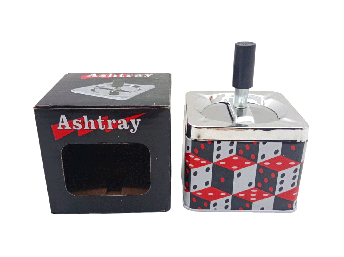 KARE - BASMALI METAL KÜLLÜK (5047)