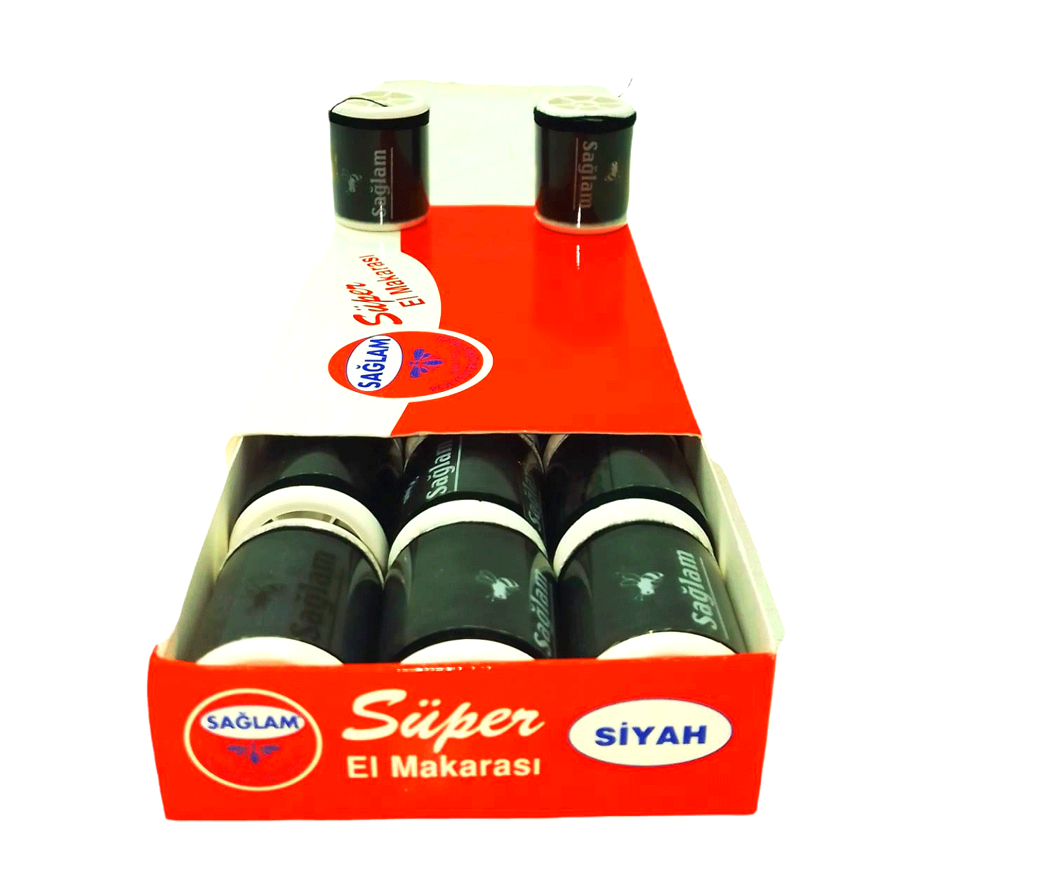 DİKİŞ İPLİK 100 MT 12 PARÇA  SİYAH (5047)