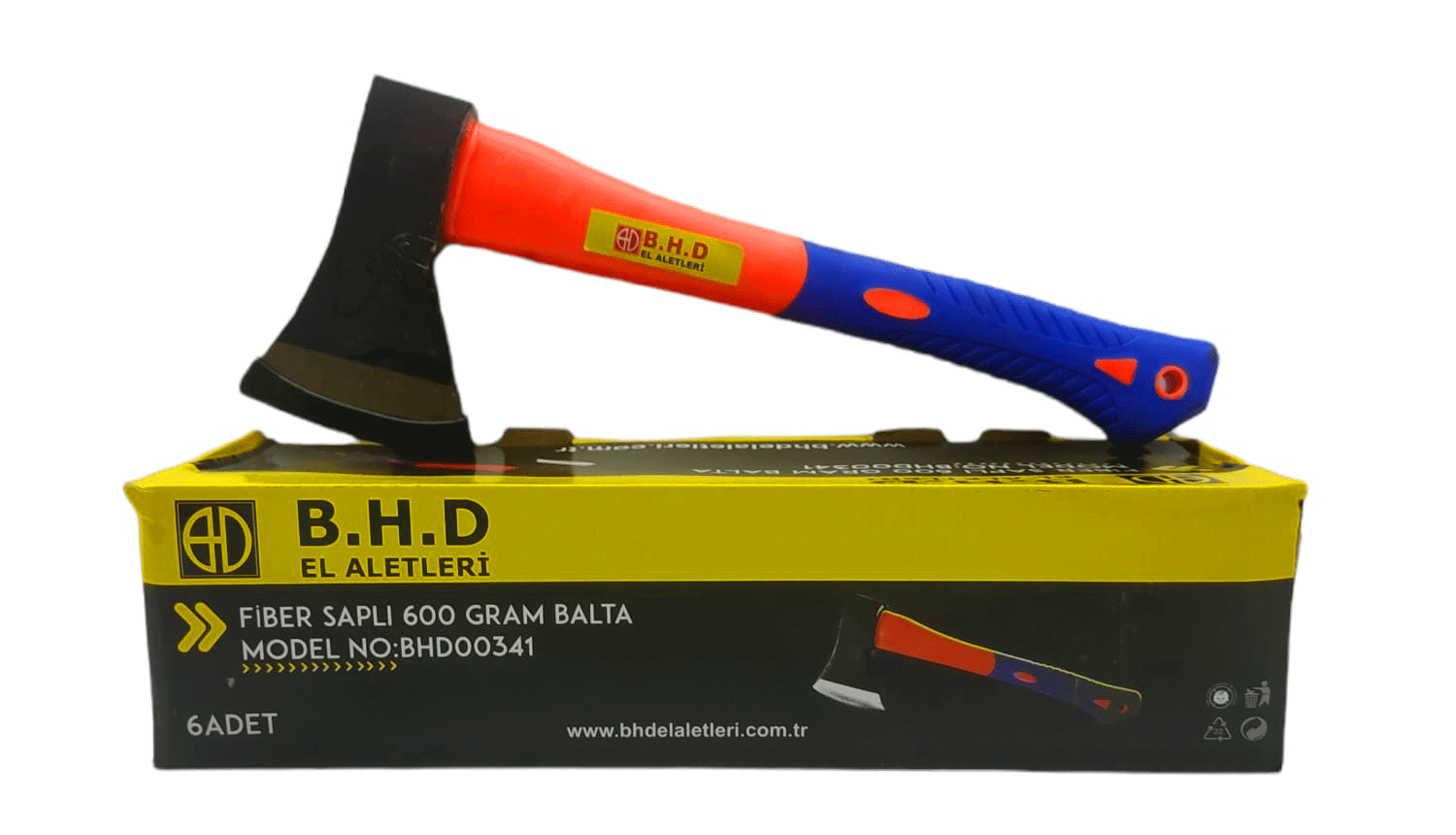 FİBER SAPLI BALTA 600GR (5047)