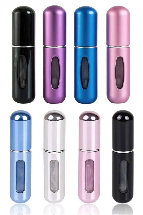 Doldurulabilir Parfüm Şişesi Mini Cep Sprey Parfüm Şişesi Renkli Taşınabilir
