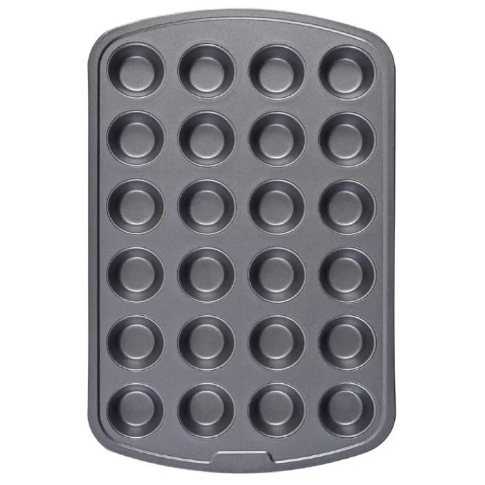 24lü Muffin Kalıb Cupcake Kapsülü Fırın Mini Kek Browni Kekstra Kurabiye Kalıbı Muffin Baking Pan