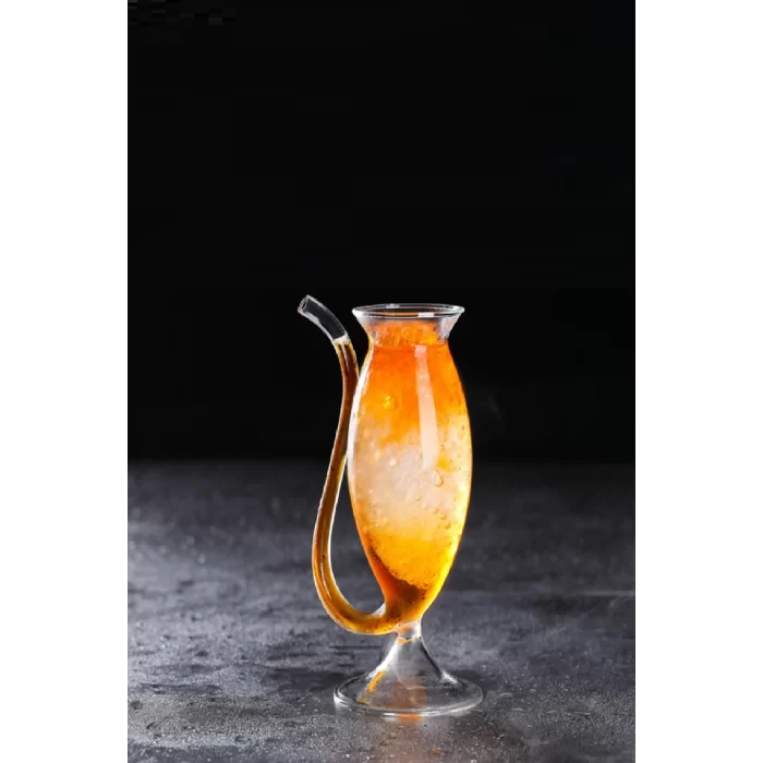 3lü Özel Parti Bardak Seti Spiral Cocktail Vampir Kokteyl Coupes Vaso Borosilikat Bardaklar