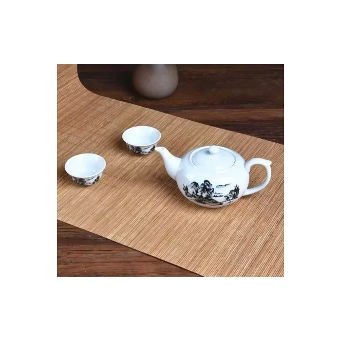 Bambu Hasır Banyo Matı Kaydırmaz Çamaşır Makine Örtüsü Mutfak Naturel Bulaşık Matı Su Geçirmez