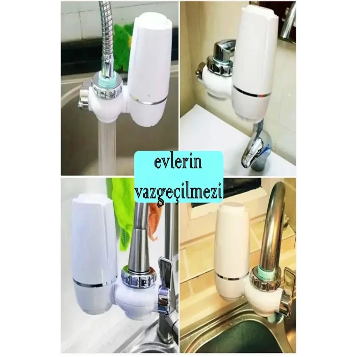 Ev Tipi Su Arıtma Cihazı Mutfak Banyo Musluğa Monte 8 Katmanlı