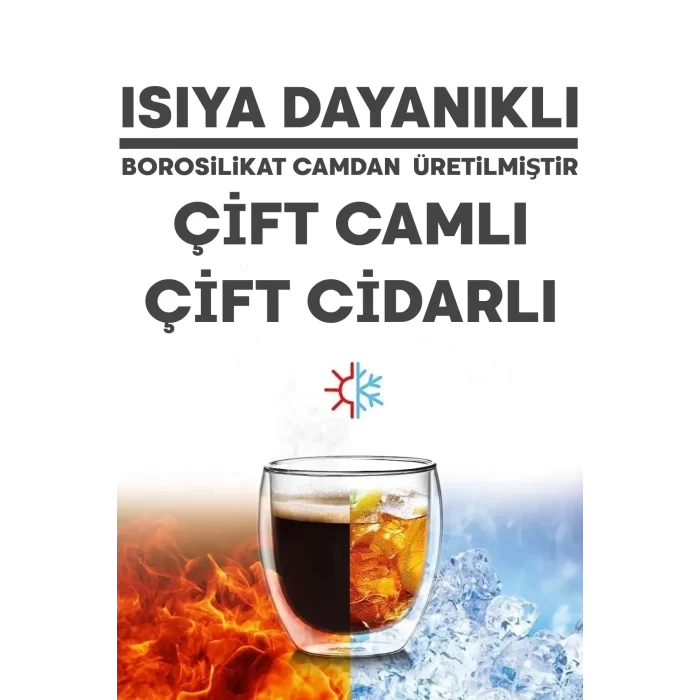 Sevimli Ayıcık Çift Camlı Cidarlı Süt Çay Kahve Su Kupa Bardağı 250ml Ev Ofis